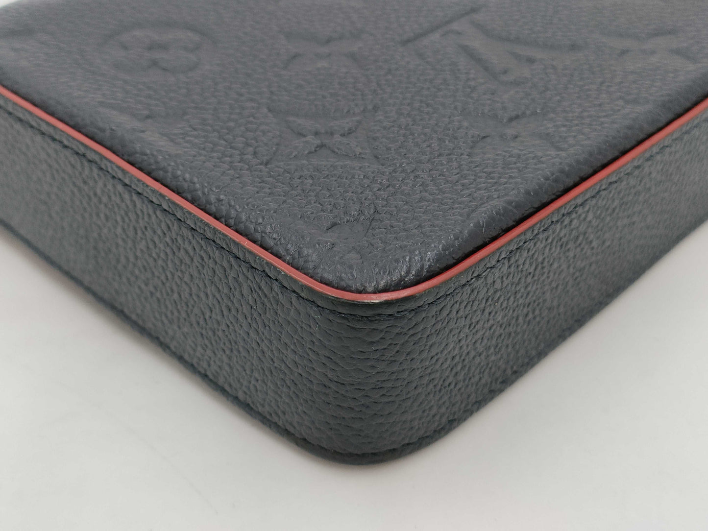 LOUIS VUITTON Monogram Ampplant Pochette Felice Shoulder Bag