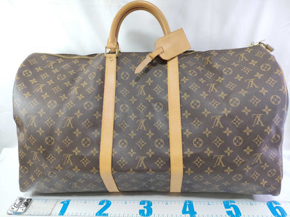 LOUIS VUITTON Monogram Louis Vuitton Keepall 60 Boston Bag