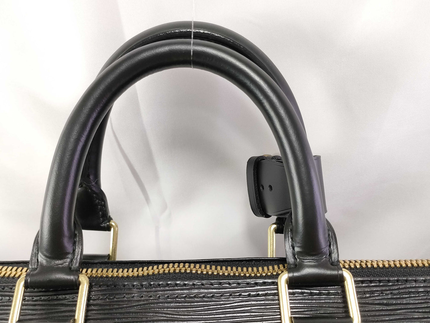 LOUIS VUITTON Epi Keepall Boston Bag