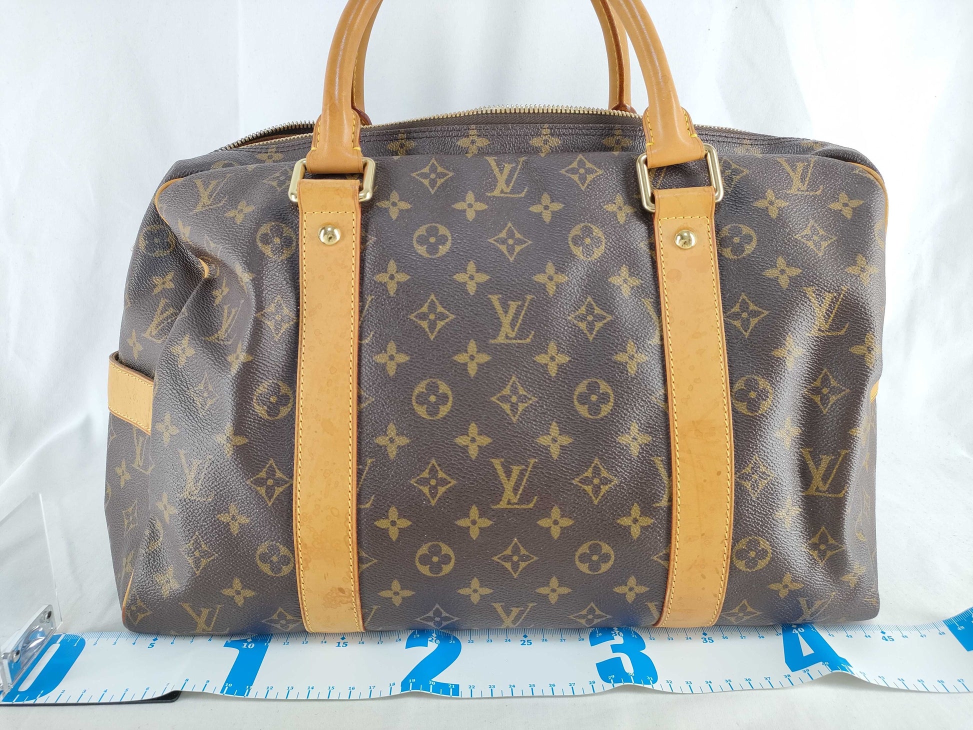 LOUIS VUITTON Monogram Carryall M40074 Boston Bag