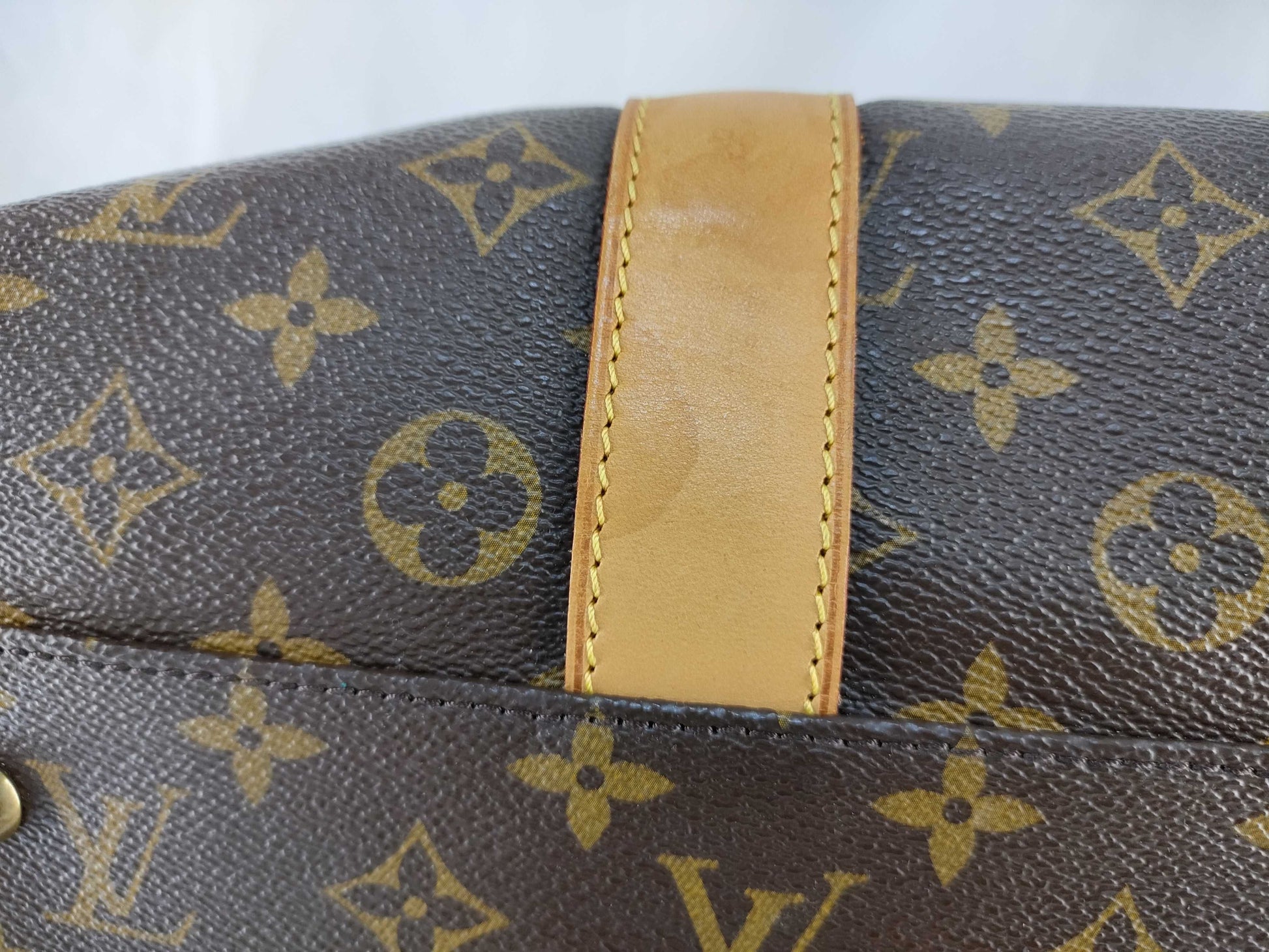 LOUIS VUITTON Monogram Carryall M40074 Boston Bag