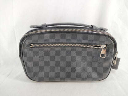 LOUIS VUITTON Damier Graffit Amplar N41289 Waist Bag