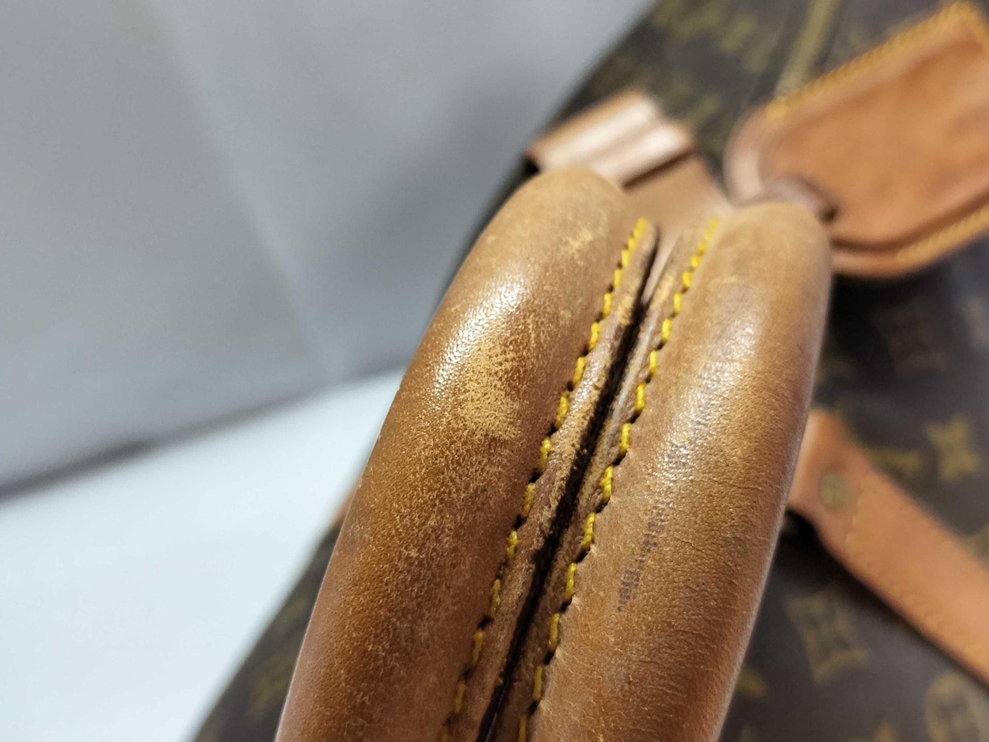 LOUIS VUITTON Monogram Louis Vuitton Keypol 55 Boston Bag