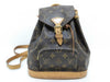 LOUIS VUITTON Monogram Vuitton Mini Monsuri Rucksack