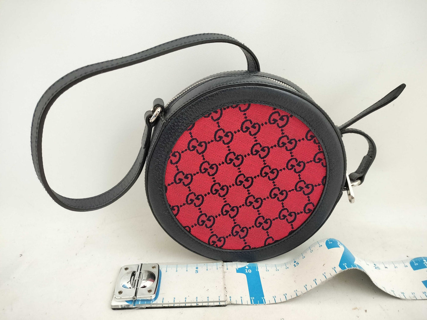 GUCCI GG Gucci LIMITED EDITION Round GG Pattern Bordeaux Shoulder Bag