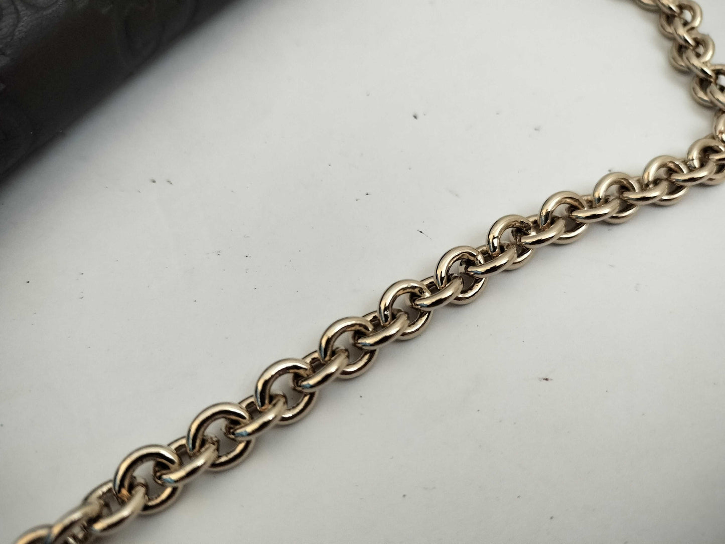 GUCCI Guccissima Chain Wallet with Gold Hardware