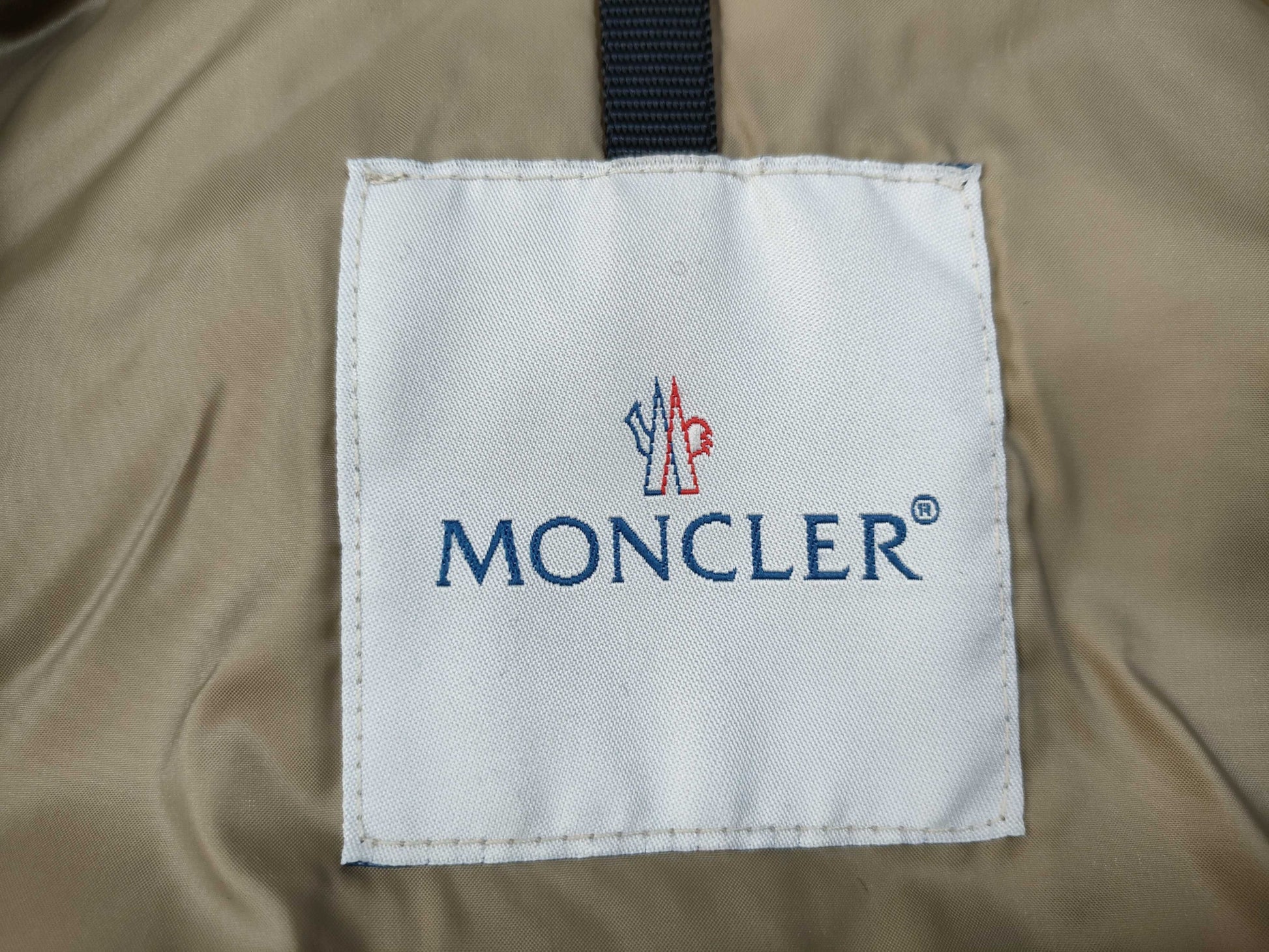 MONCLER Down Jacket with Fur Patch Size 0