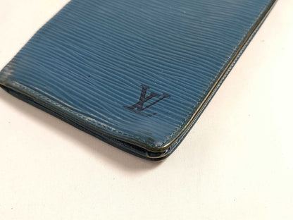 LOUIS VUITTON Epi Vuitton Epi Blue Long Wallet SP0090 Wallet