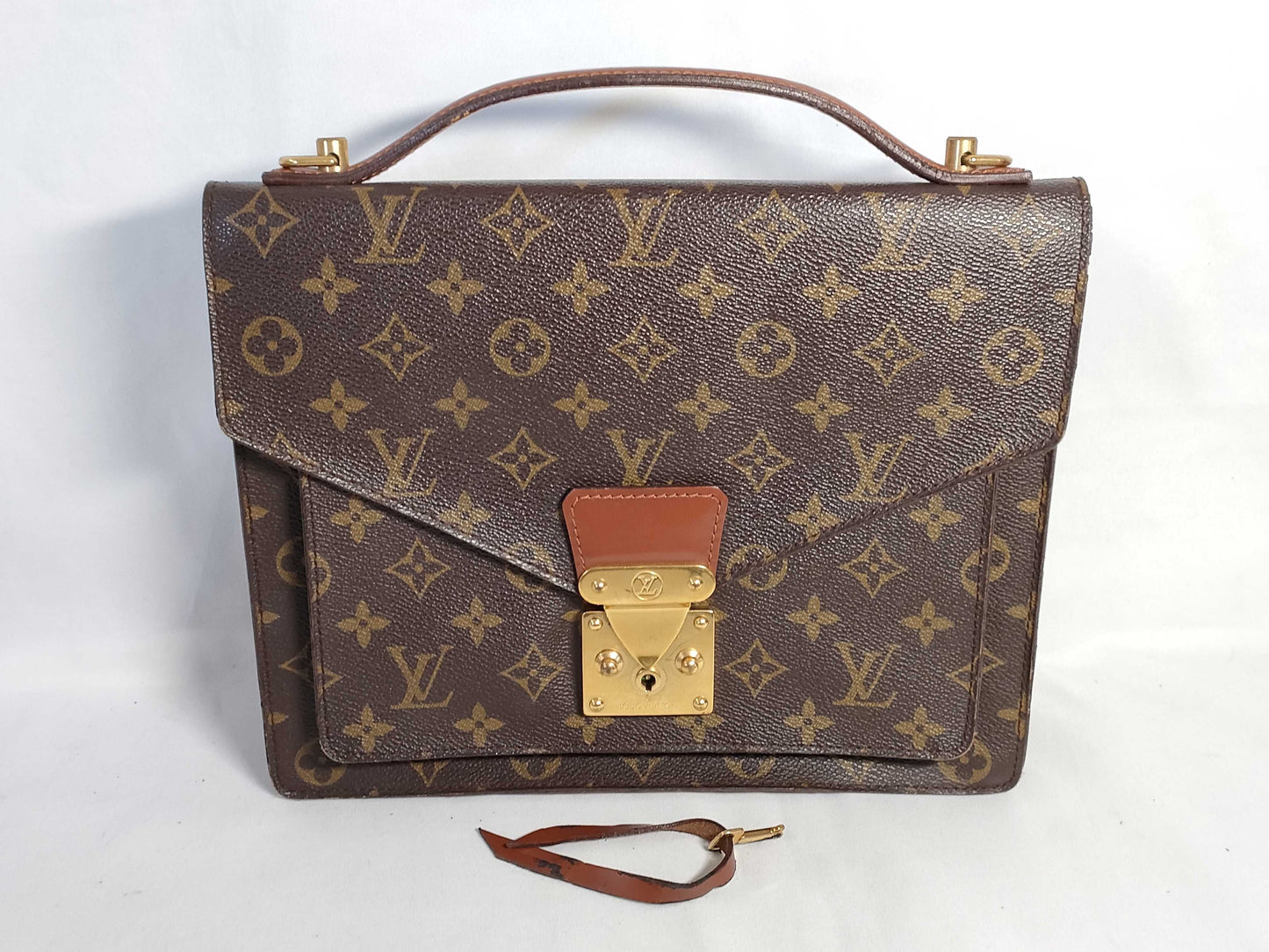 LOUIS VUITTON Monogram Vuitton Monogram Monceau A20973 Handbag