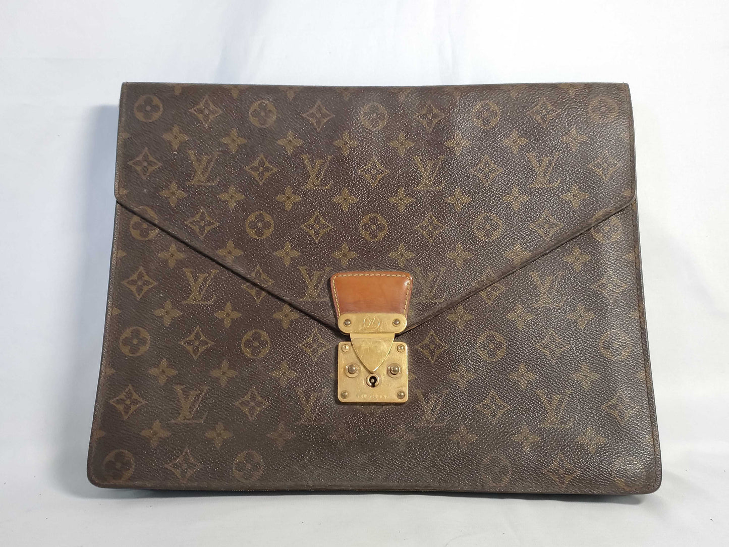 LOUIS VUITTON Monogram Vuitton Monogram Porto Documan Senatur Business Bag CT1900 Business Bag