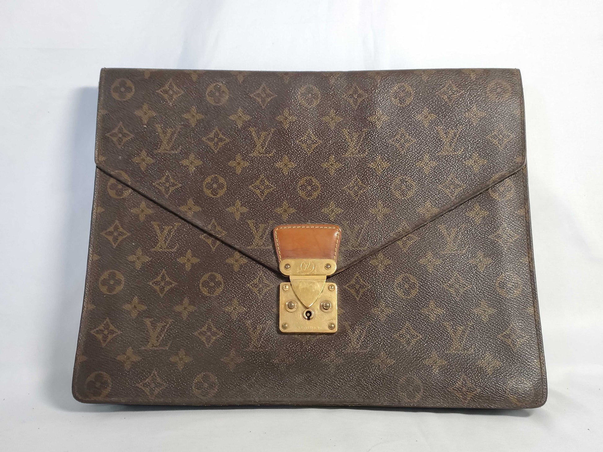 LOUIS VUITTON Monogram Vuitton Monogram Porto Documan Senatur Business Bag CT1900 Business Bag