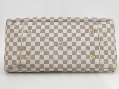 LOUIS VUITTON Louis Vuitton Damierzul Artzi MM Tote Bag N41174 CA4191 Keyring Bag