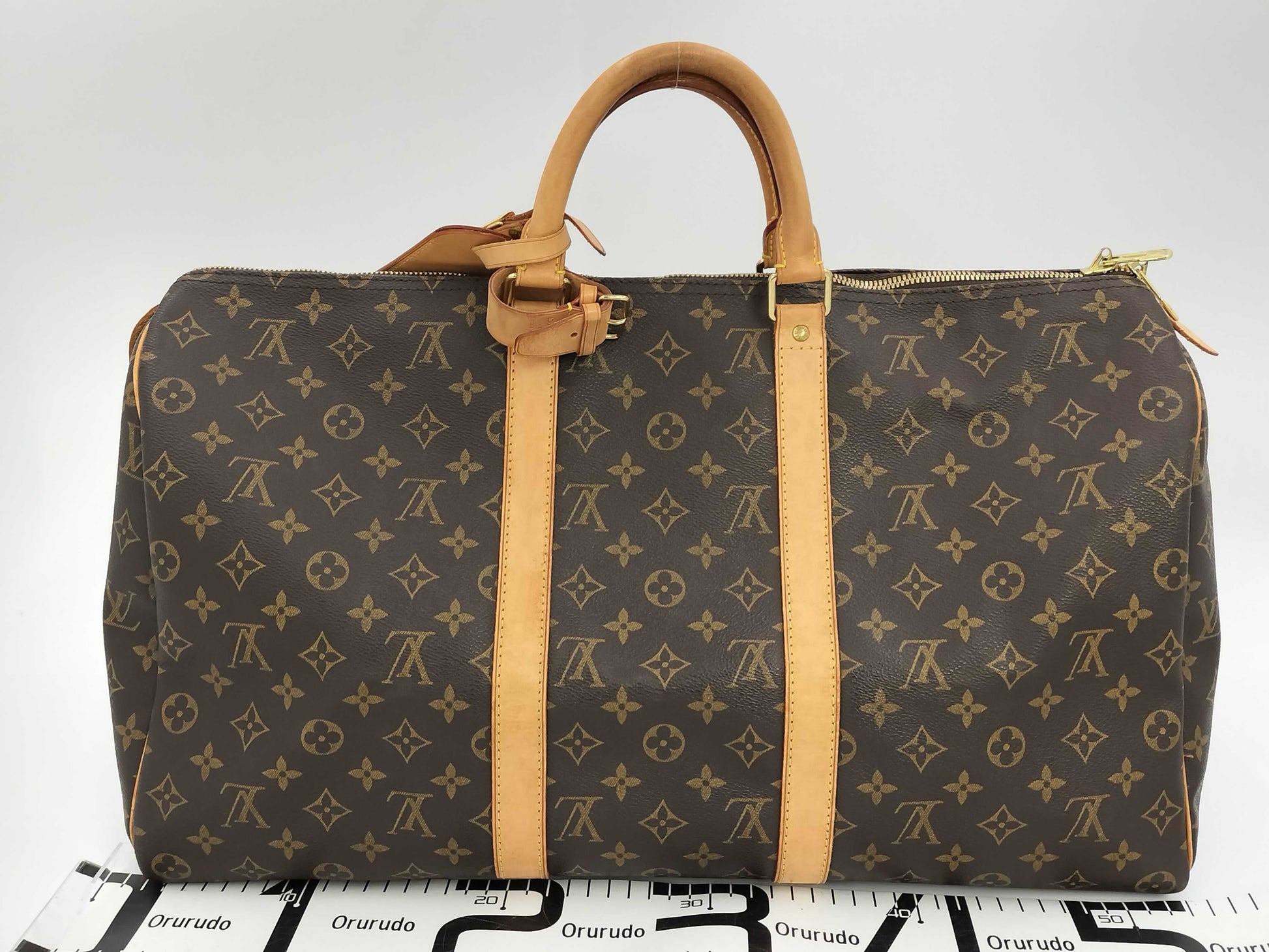 LOUIS VUITTON Monogram M41426 Keypol 50 Boston Bag