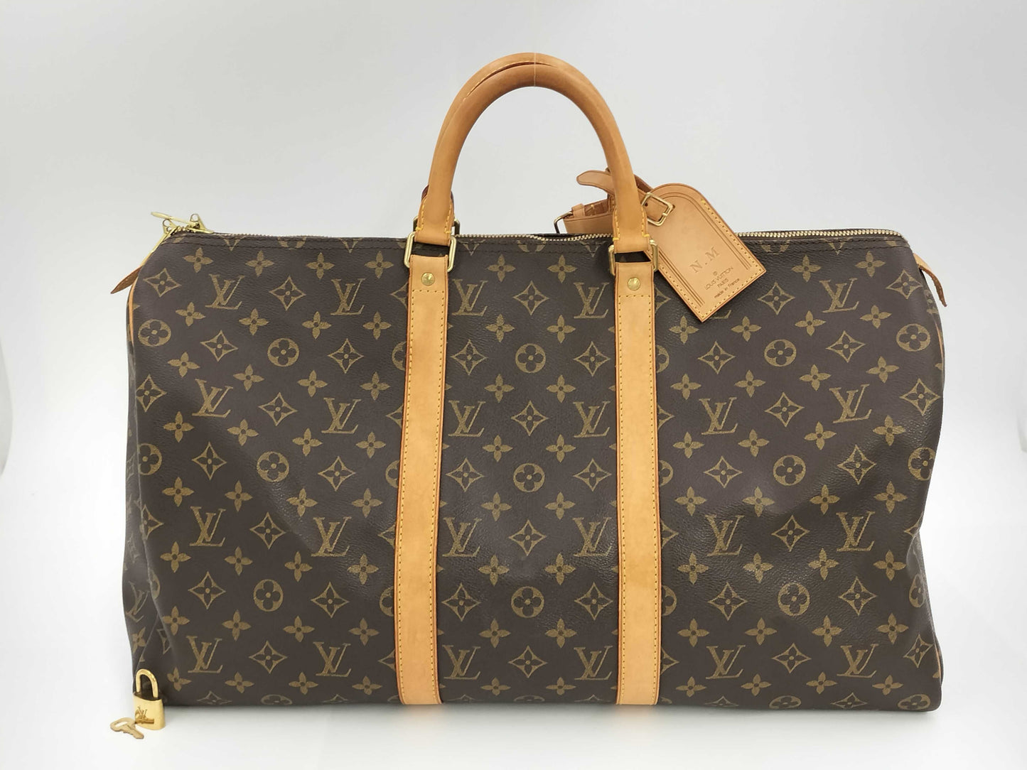 LOUIS VUITTON Monogram M41426 Keypol 50 Boston Bag