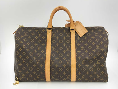 LOUIS VUITTON Monogram M41426 Keypol 50 Boston Bag