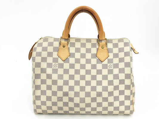 LOUIS VUITTON N41533 Azure Speedy 30 Handbag