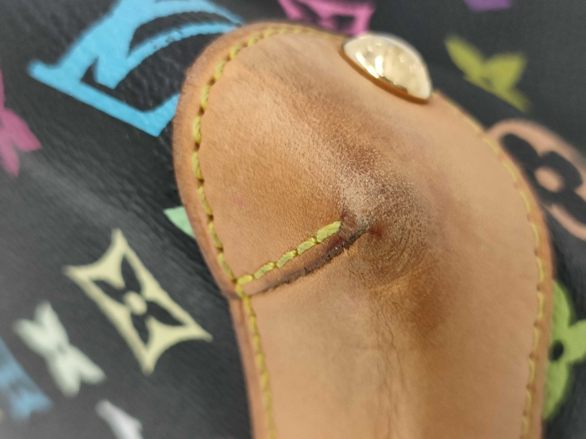 LOUIS VUITTON Monogram Multicolor Audra Noir M40048 TH0055 Handbag