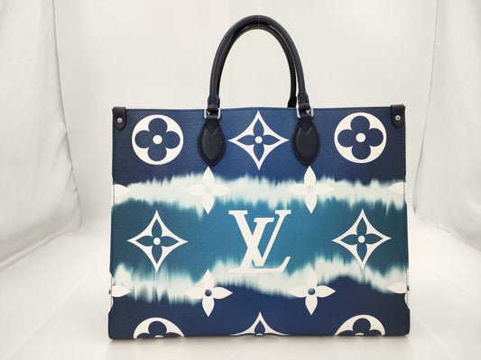 LOUIS VUITTON Monogram On-the-Go Handbag Tote Bag