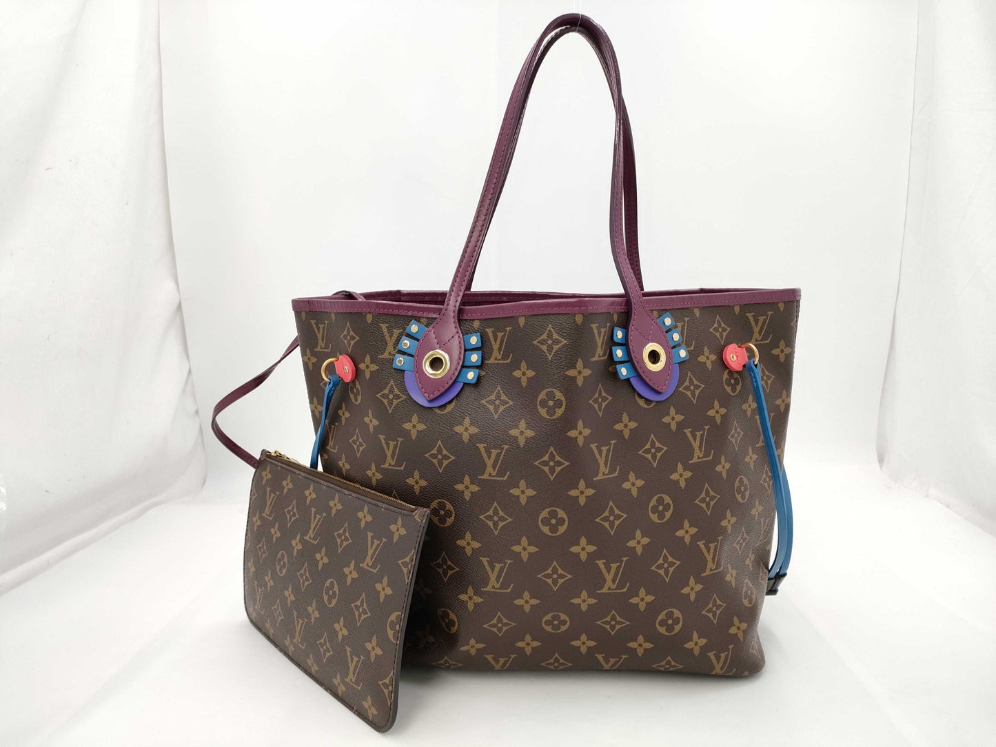 LOUIS VUITTON Louis Vuitton Neverful MM Shoulder Tote Bag