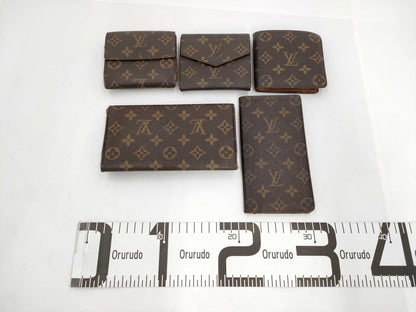 LOUIS VUITTON Louis Vuitton Wallet Monogram 5-Piece Set Summary Wallet
