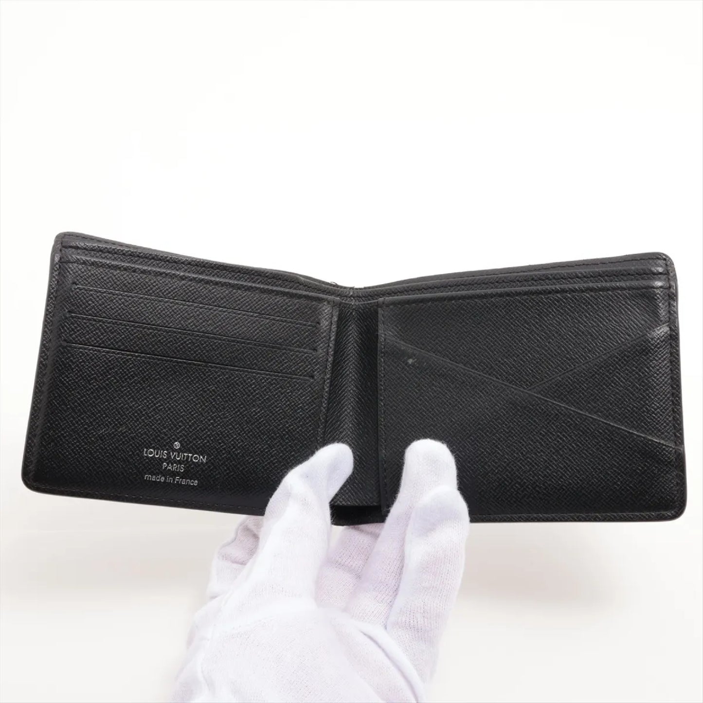 LOUIS VUITTON Damier Grafitte Portefeuil Murtifle N62663 RFID Reactive Box. Bag with bag