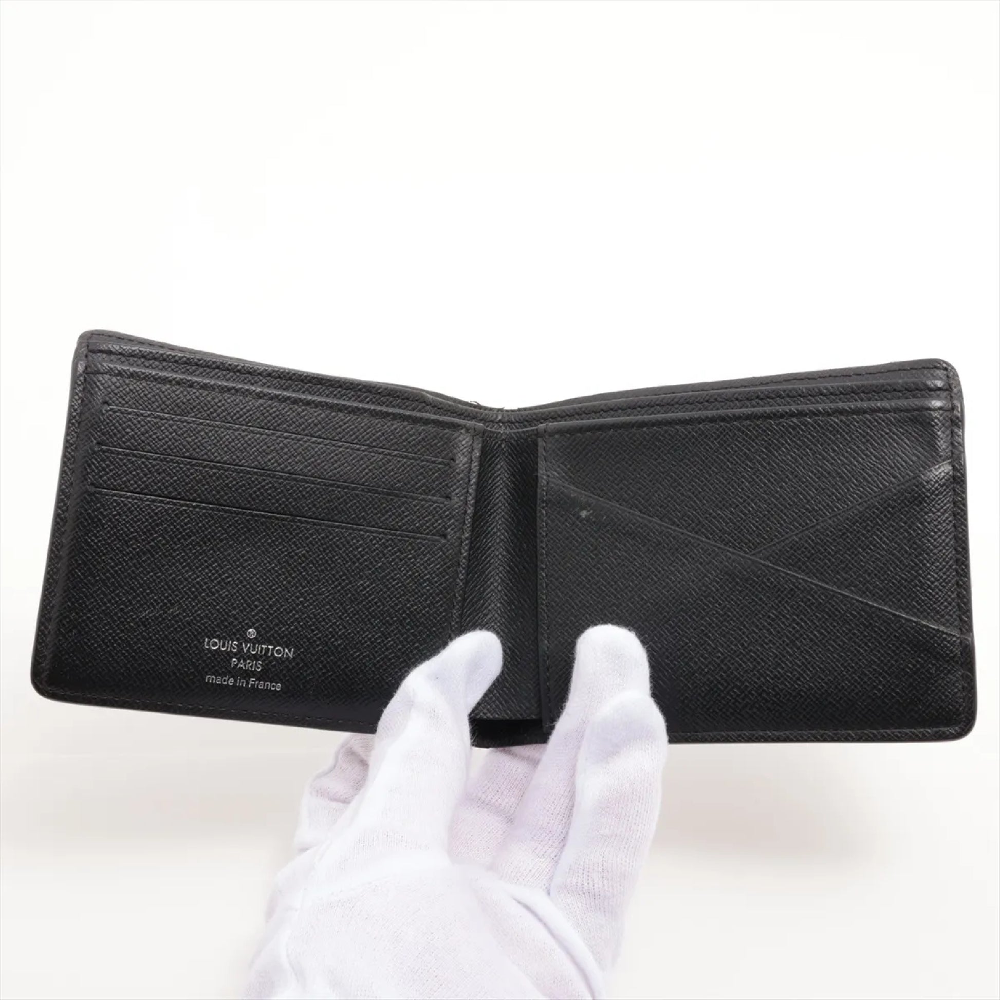 LOUIS VUITTON Damier Grafitte Portefeuil Murtifle N62663 RFID Reactive Box. Bag with bag