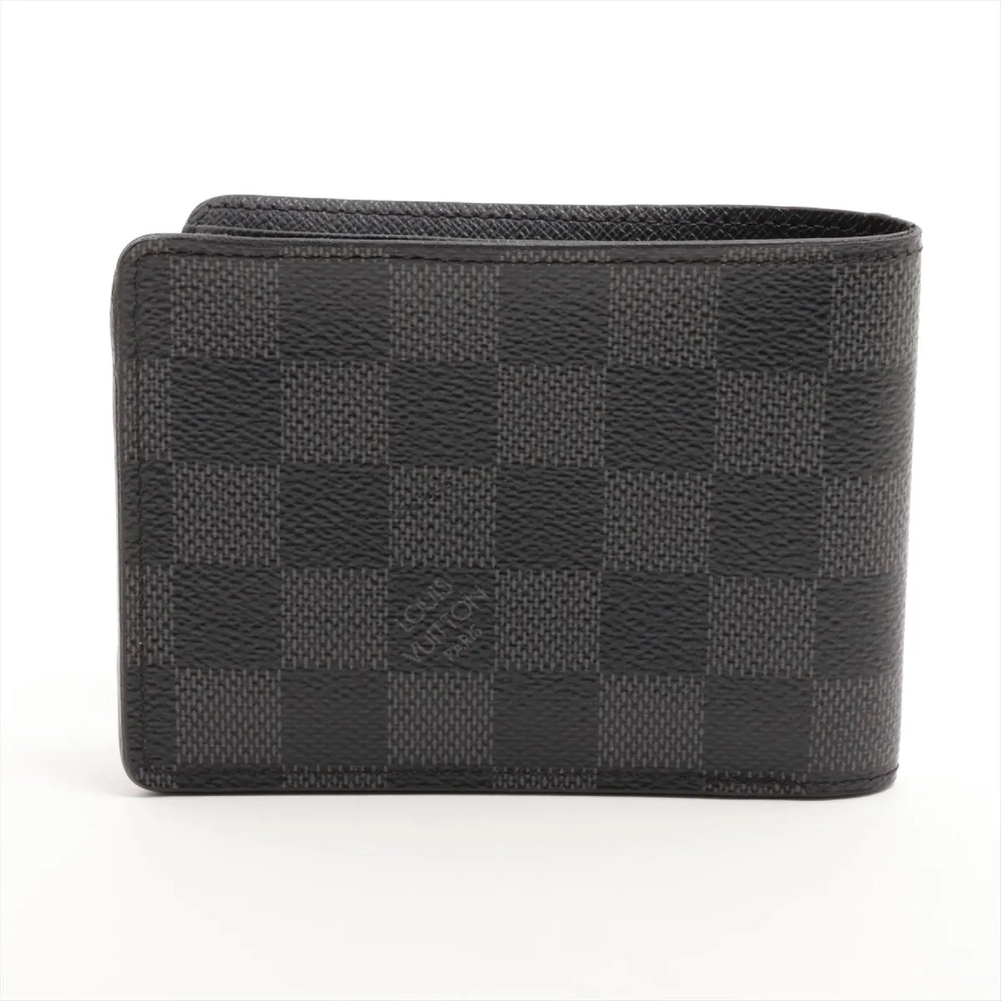 LOUIS VUITTON Damier Grafitte Portefeuil Murtifle N62663 RFID Reactive Box. Bag with bag