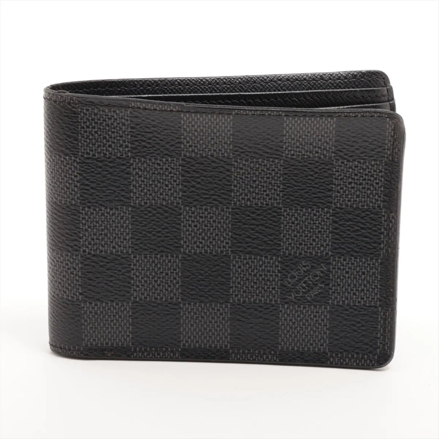 LOUIS VUITTON Damier Grafitte Portefeuil Murtifle N62663 RFID Reactive Box. Bag with bag