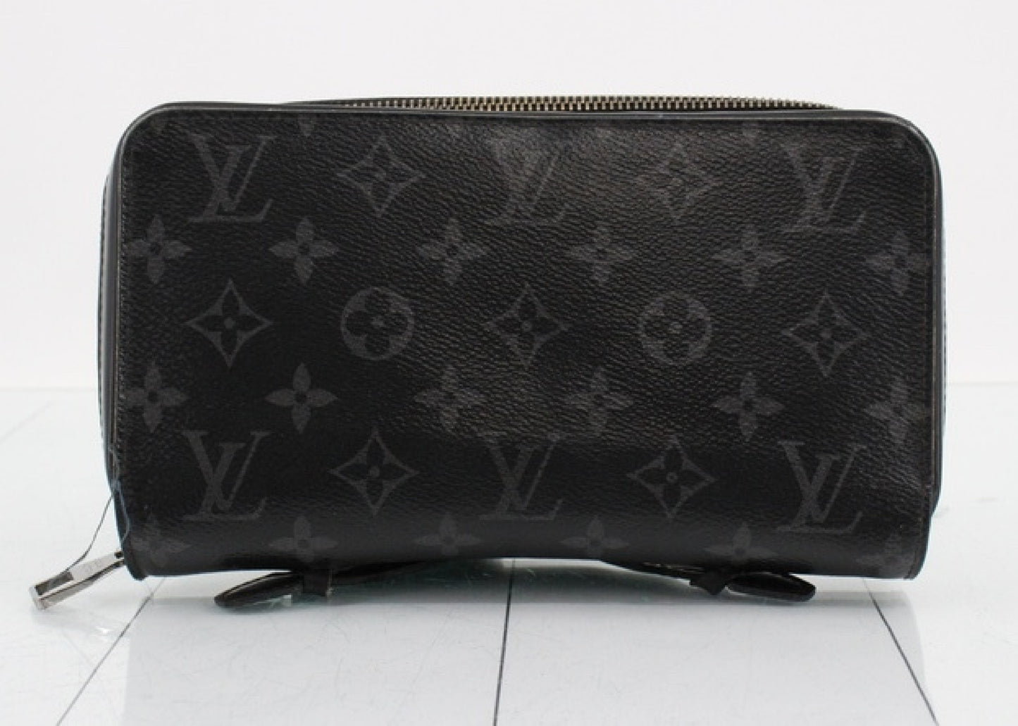 LOUIS VUITTON M61698 CA4177 Monogram Eclipse Zippy XL Clutch Bag