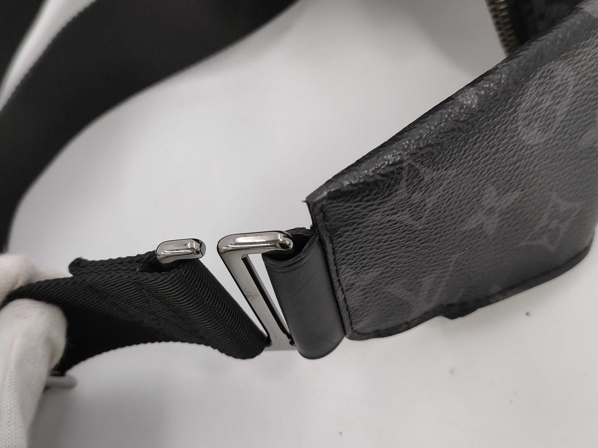 LOUIS VUITTON Monogram Eclipse Waist Bag Bag