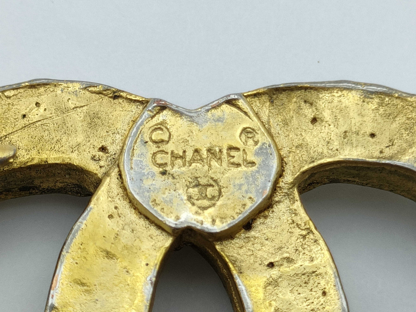 CHANEL CHANEL Rhinestone Brooch