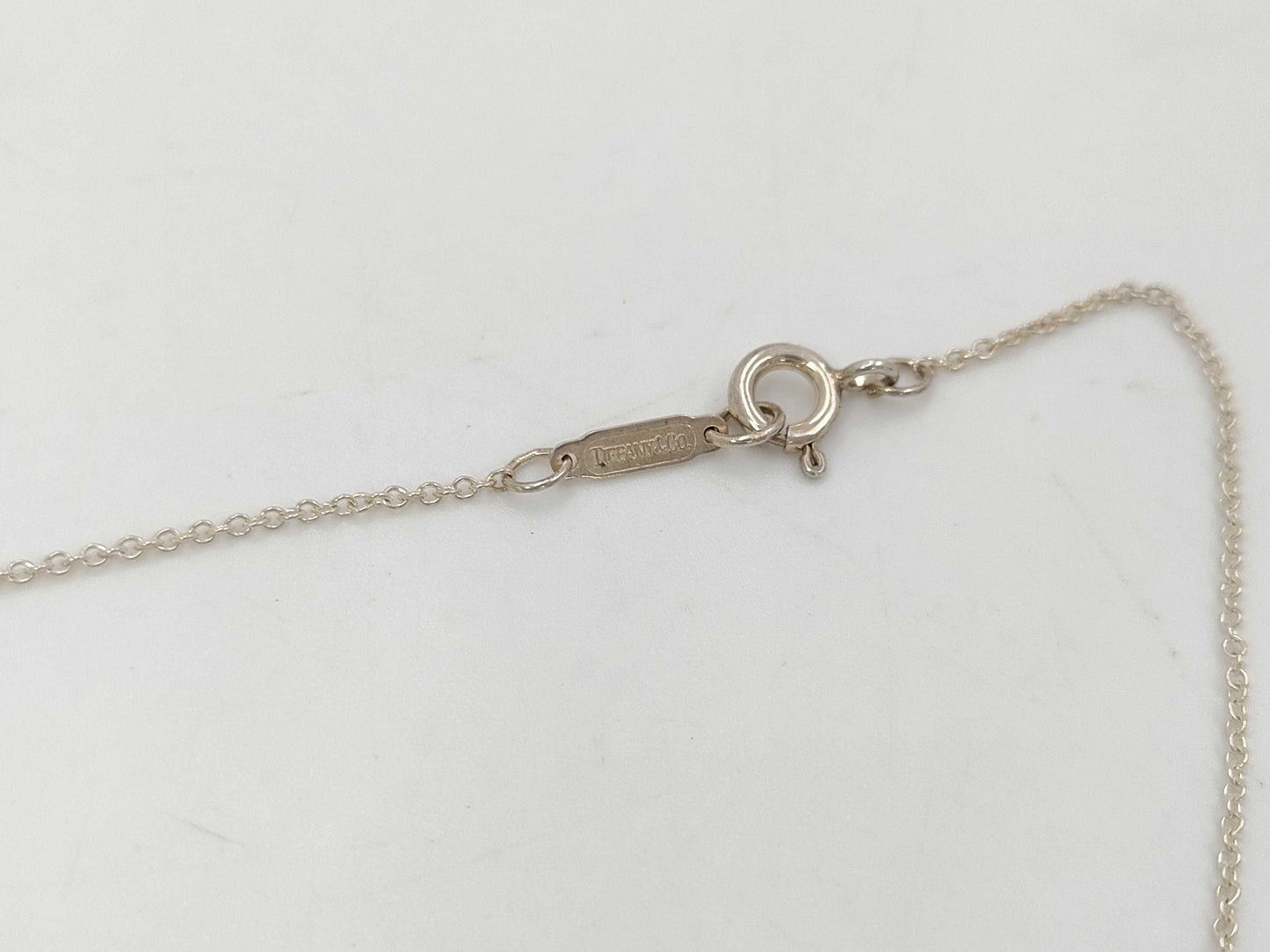 Tiffany & Co. TIFFANY 3-Row Open Heart SV925 3.6g Necklace