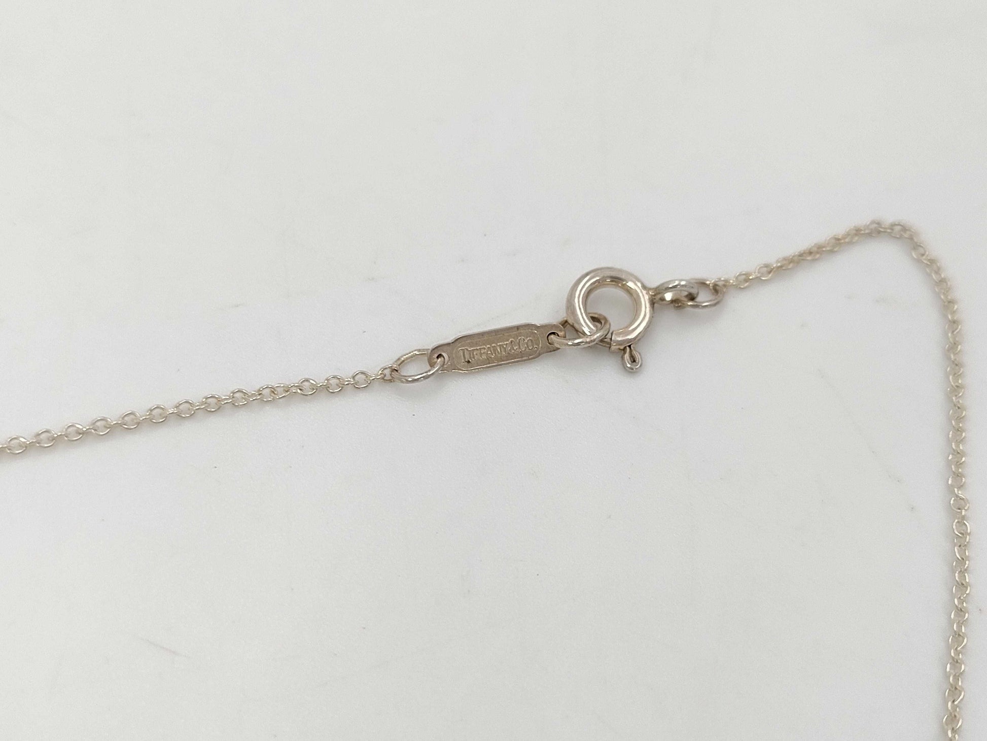 Tiffany & Co. TIFFANY 3-Row Open Heart SV925 3.6g Necklace