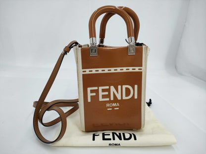 FENDI FENDI Sunshine 2WAY Shoulder Bag Handbag