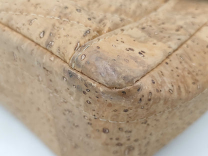 CHANEL CHANEL 2.55 V-Stitch Chain Shoulder Bag in Cork