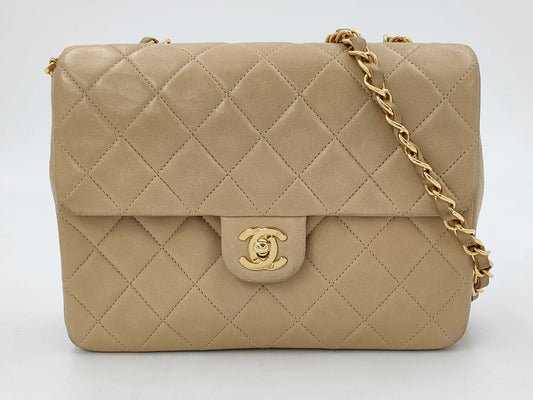 CHANEL CHANEL Mini Matelasse Chain Shoulder Bag