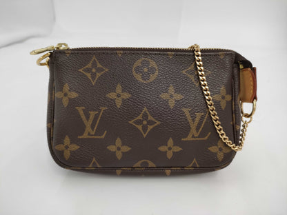 LOUIS VUITTON Monogram Mini Pochette Accessoires FL1014 Handbag
