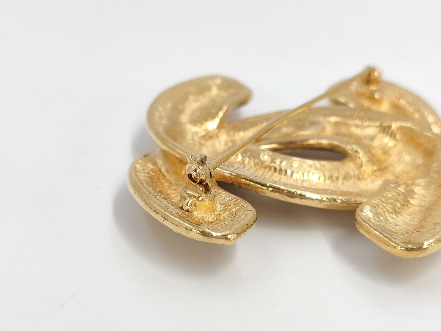 CHANEL Matelasse Coco Mark BR Brooch