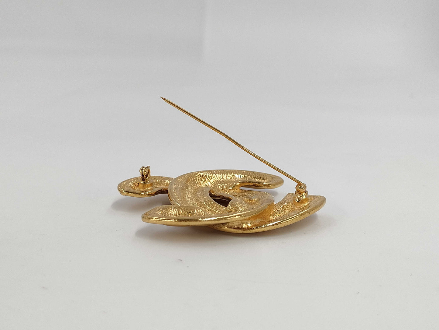 CHANEL Matelasse Coco Mark BR Brooch