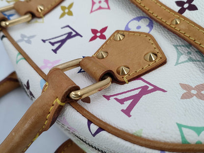 LOUIS VUITTON Multi Trouville Blanc MI0035 Handbag