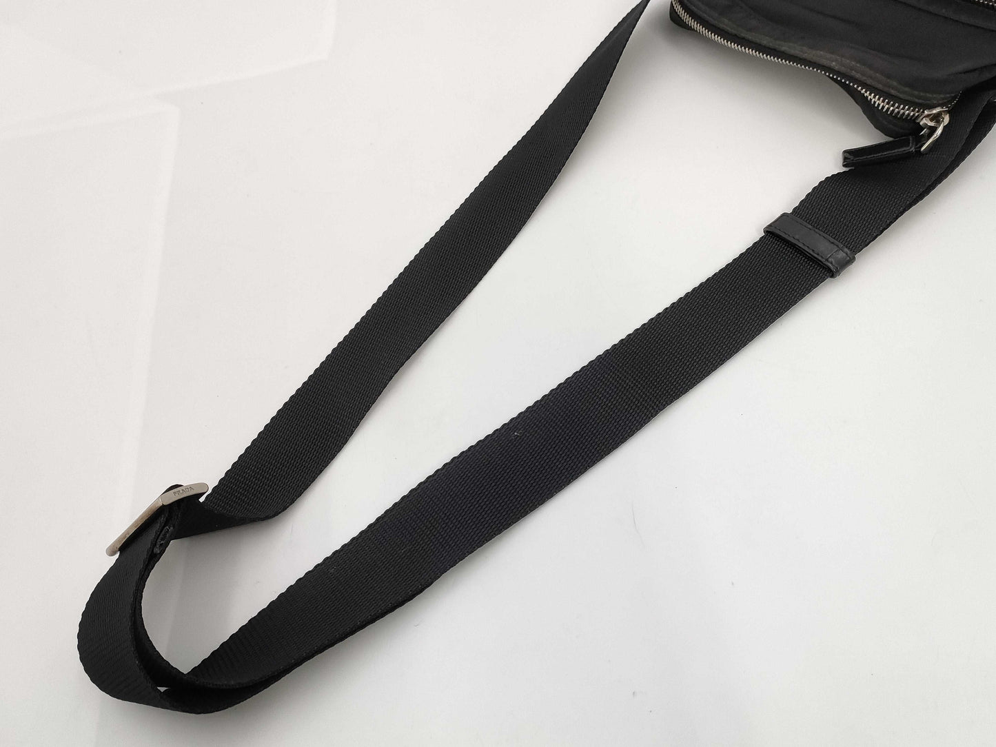 PRADA Prada Shoulder Bag Nylon Black BT0169