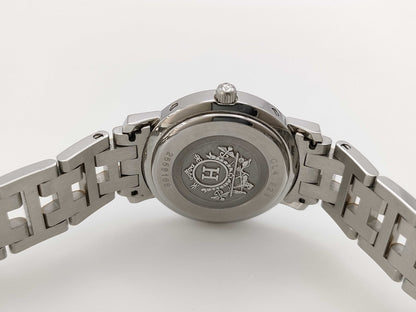 HERMES Clipper CL4.221 2558168 Quartz Shell Dial Women's Watch