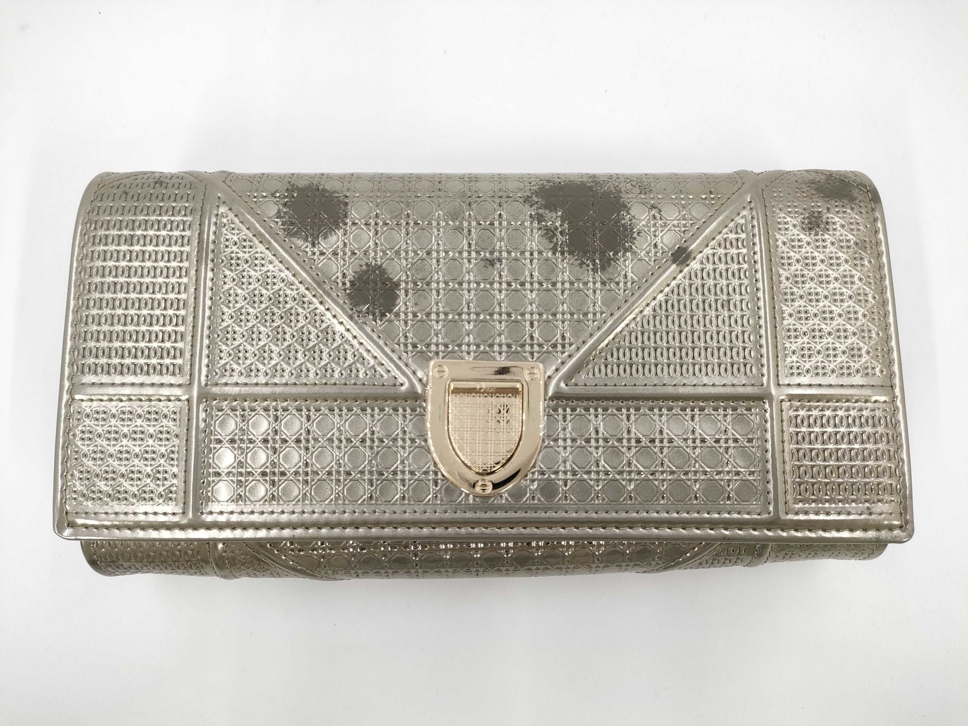 Dior Christian Dior Cannage Clutch Bag
