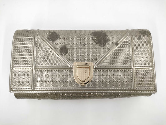 Dior Christian Dior Cannage Clutch Bag