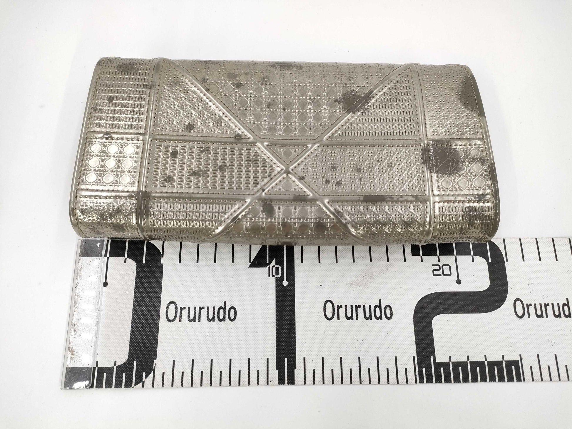 Dior Christian Dior Cannage Clutch Bag