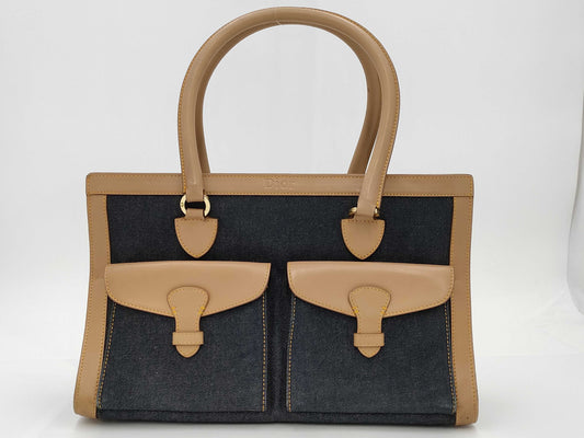 Dior Christian Dior denim handbag