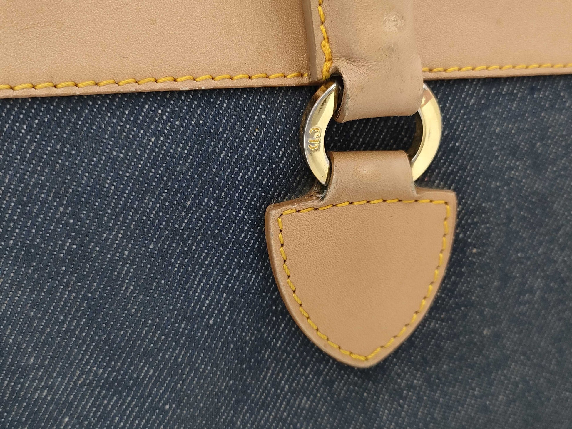 Dior Christian Dior denim handbag