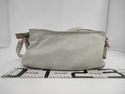 FENDI Mamma Cotton One-Shoulder Bag Pink Handbag