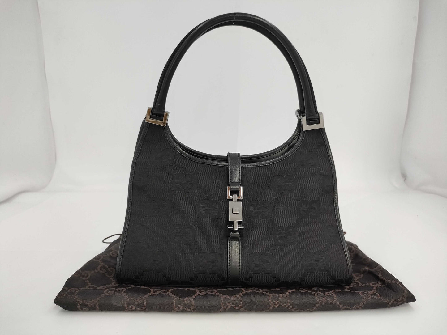 GUCCI GG Jackie Mini Handbag Black