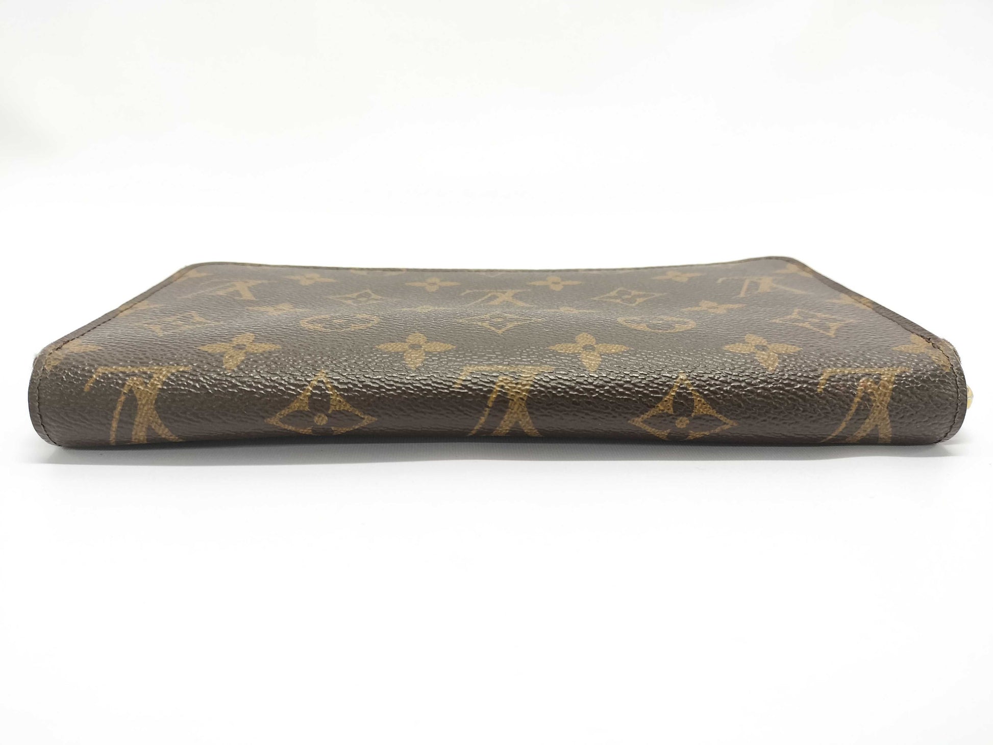 LOUIS VUITTON LV Zippy Organizer Coated Canvas Wallet